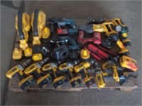 Pallet of Cordless Tools