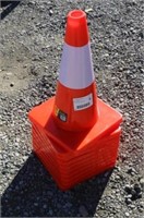 28" Orange Traffic Cones (Qty 10)