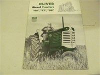 Oliver 66-77-88 Diesel LIterature