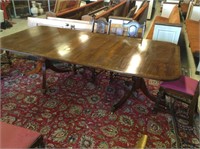 Early English Banded Duncan Phyfe style Table