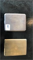 2 cigarette cases
