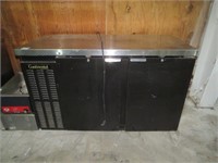 Commercial Refrigerator w/ Stainless Table Top-