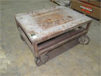 Rolling Warehouse Table-