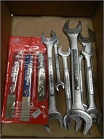 7 CRAFTSMAN OPEN ENDED CRAFTSMAN WRENCHES, DIAMOND