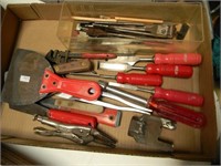 PUTTY KNIVES, WOOD WORKING TOOLS, MINI PIPE WRENCH