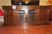 TV cabinet, 68" wide, 29 " tall.