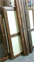 5 Hardwood Room Dividers w/ Corkboard