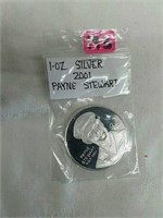 1 oz. Silver 201 Payne Stewart