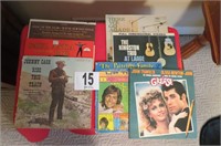 7 vinyl albums, Johnny Cash, The Partridge