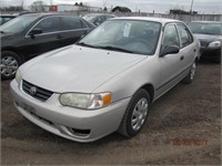 2002 TOYOTA COROLLA 187752 KMS