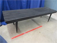 nice 5ft long coffee table-bench (black)