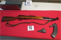 SKS 47, with bayonet, numbers match.
