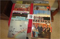 15 vinyl albums: various.