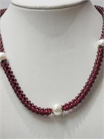 Garnet and Pearl Necklace, Insurance Value