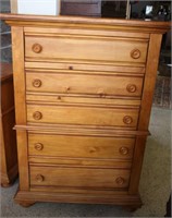 Haverty's Pine High Boy Dresser