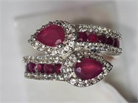 Sterling Silver Ruby (3.00ct) Ring, Insurance