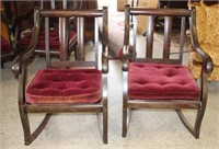 Antique New Orleans Furniture Co. Rocking Chairs