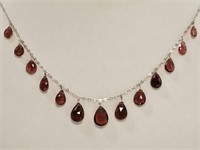 10kt White Gold Tourmaline (15.60ct) Necklace