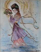 Signed & Numbered Peggy Pai Chinese Princess Print