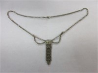 Vintage Ladies Rhinestone Evening Necklace