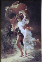 Canvas Print of Pierre Auguste's The Storm