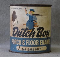Vintage Dutch Boy Dark Grey Porch & Floor Enamel