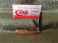 1989 Case XX Birdseye Maple Gunstock 2-Blade Knife