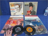 12 vintage records (bing-hope-smothers bros)