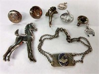 Grouping of Various Vintage Pendants
