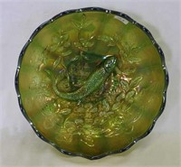 M'burg Big Fish IC shaped bowl - green