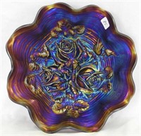 Rose Show ruffled bowl - purple