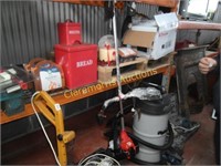 Red Bread Bin And Sugar Bowl