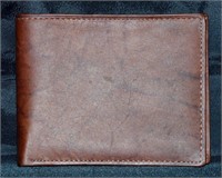 Men's Genuine Leather Wallet in Brown