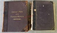 1869 Appleton's Journal & 1894 Great Men & Women