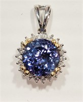 14kt Yellow & White Gold Tanzanite (2.08ct)