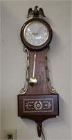 Mid-Century United Banjo Clock works