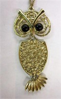 Whimsical Owl Pendant Necklace