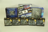 MIXED LOT OF 8 1:100 SCALE DIECAST PLANES