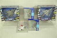 MIXED LOT OF 5 1:100 SCALE DIECAST PLANES