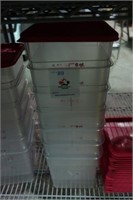 STACK OF MEASURING BUCKETS