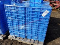 . Blue Harvest Crates -pallet w/52 Count