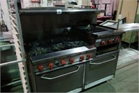 STOVE WITH GRILL