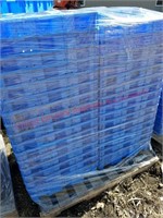 Blue Harvest Crates -pallet w/63 Count 13"x21"x7"