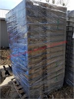 Grey Harvest Crates-pallet w/70 Count 15"x23"x15"