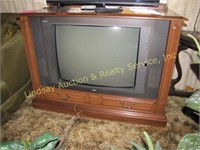 Retro RCA 25" color console tv (operation unknown)