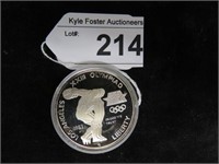 SILVER U.S. $1 EAGLE XXIII OLYMPIC COIN