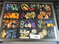 SELECTION OF COSTUME JEWELRY EARRINGS