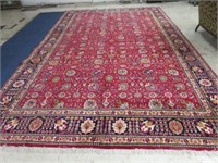 VERY NICE LARGE HANDMADE RUG 10 X 16