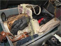 1 Tote Of Approximately 17 Purses/bags