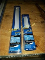 GE 14" and 23" linkable light fixtures, new